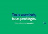 "tous vaccinés, tous protégés"