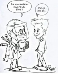 Le vaccin libère les vaccinés...