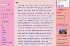 Tags du Blog en Dotclear 2